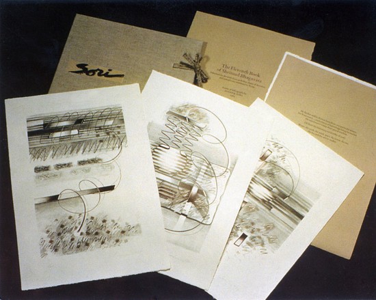 A Suite of 8 Lithographs by Sori: The Eleventh Book of the Shrimad Bhagavata, image copyright 2013 by Susana Sori 